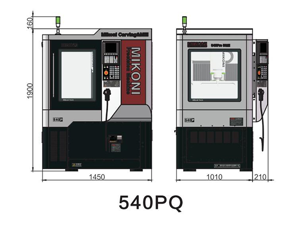 540PQ系列全罩雕銑機 